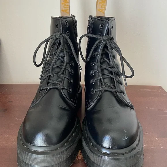 Doc Martens Vegan Jadon Platforms - Picture 2 of 11